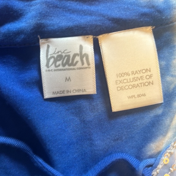 Inc Beach tie dye coverup size Medium - Picture 6 of 6